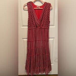 Sleeveless Chiffon Dress